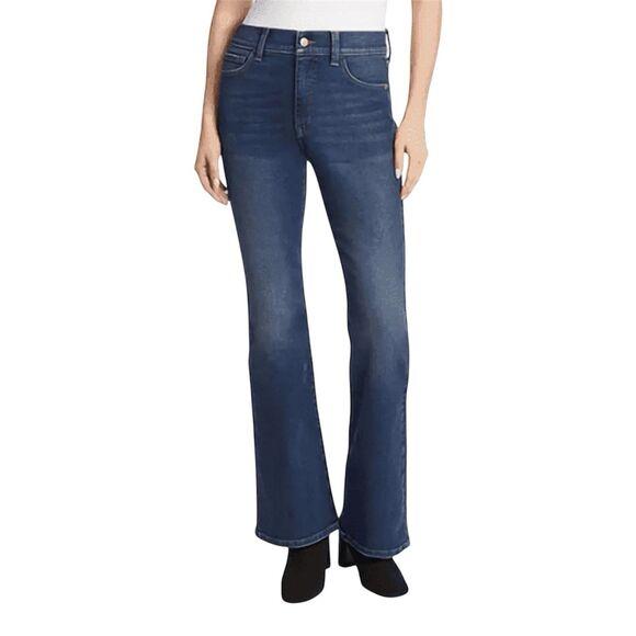 Jessica Simpson Women's High Rise Flare Jean Size 16 Color Drive Blue NWT - Picture 13 of 14